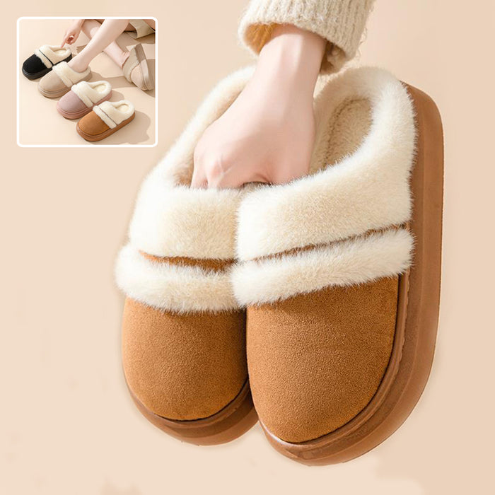 Women's Cozy Cream House Slippers